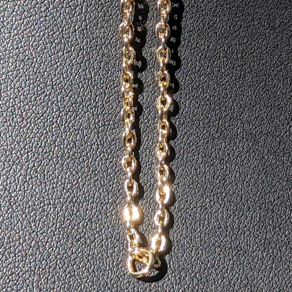 14K Gold Overlay Cable Chain – Adjustable 18"-20" Lia Sophia Essential Necklace